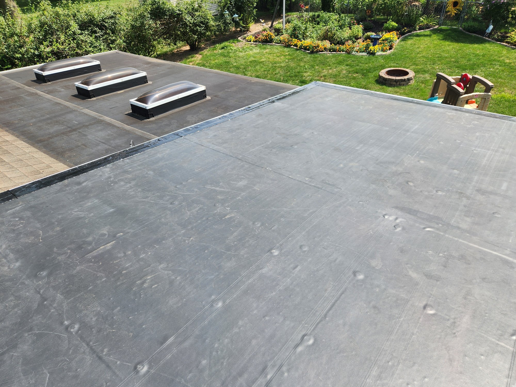 Mechanicsburg back porch install epdm Mechanicsburg back porch install epdm