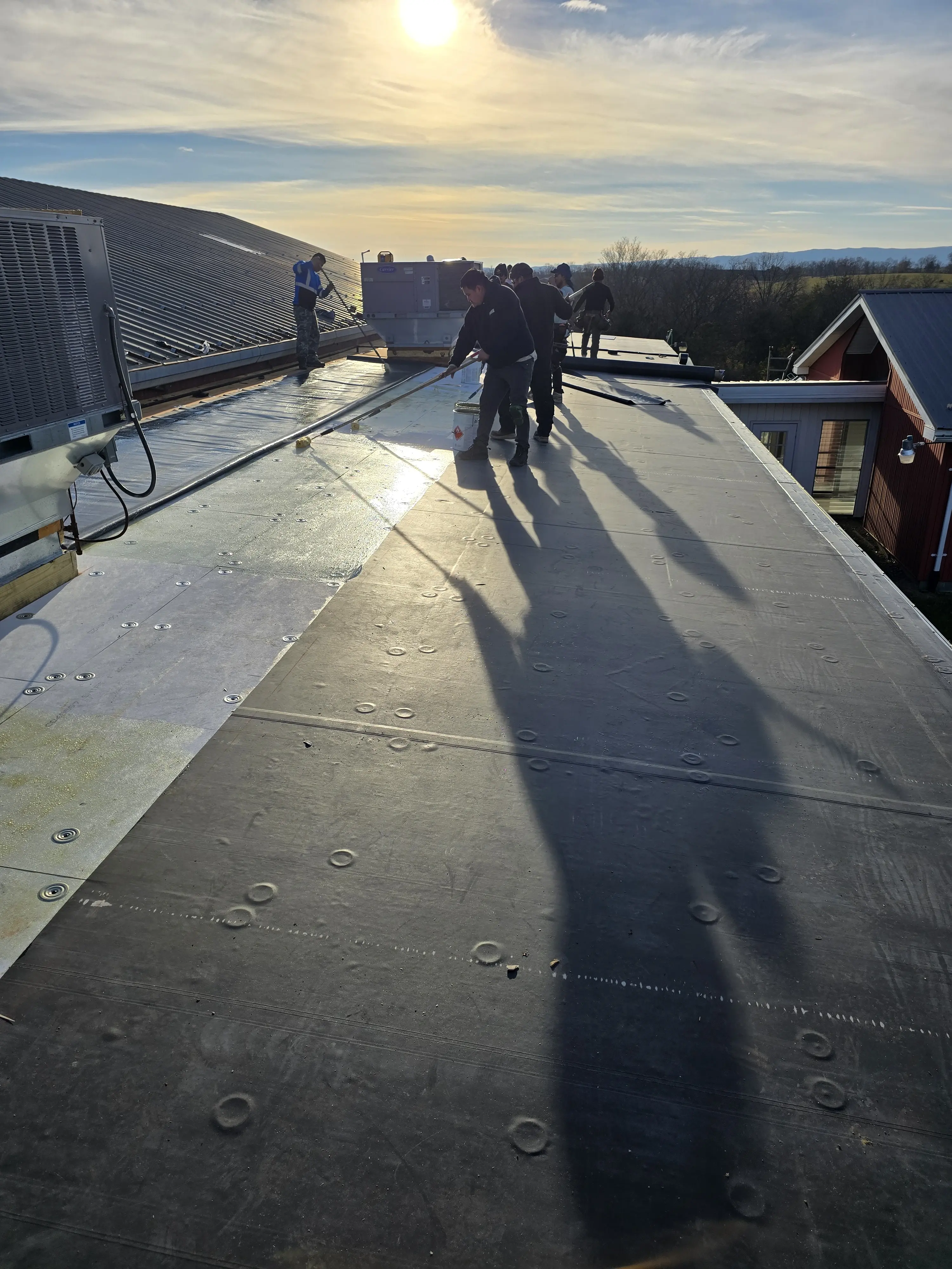 Commercial and Residential Flat Roof Repair in McConnellsburg